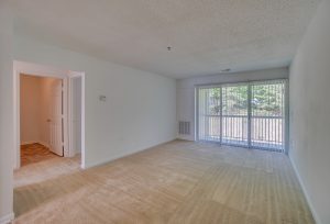 living room and hallway